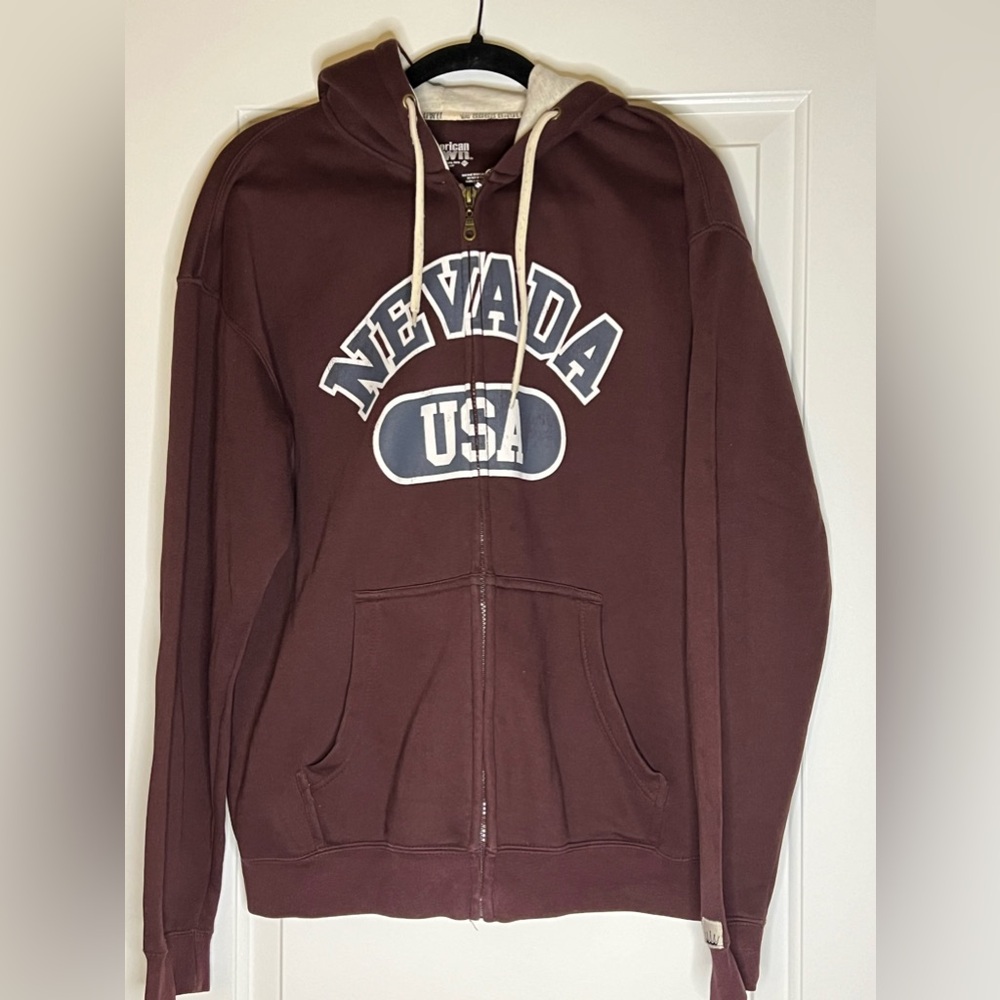 American Crown Zip Up Sweatshirt